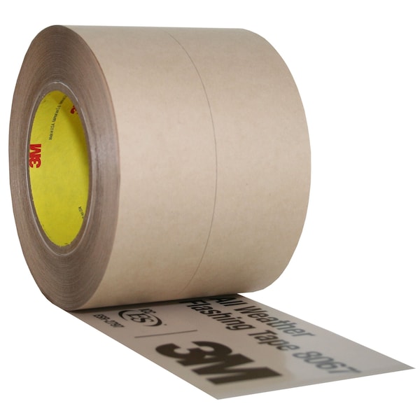 3M 3M 7000001346 All Weather Flashing Tape - 8067 Tan, 4"x75' Slit Liner 7000001346 - main